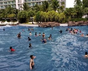 Azure Urban – Paris Hilton Beach View Resort – 17th Floor On Maldives Tower.